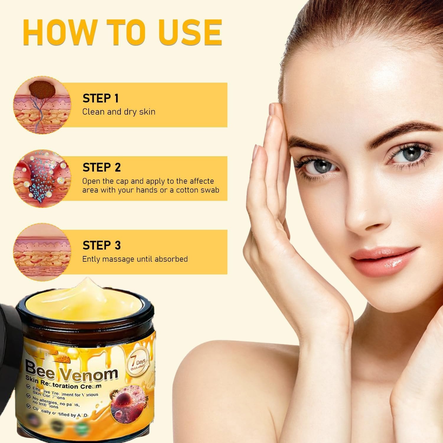 BeeRx™ Bee Venom Cream – The Natural Secret to Ageless, Healthy Skin