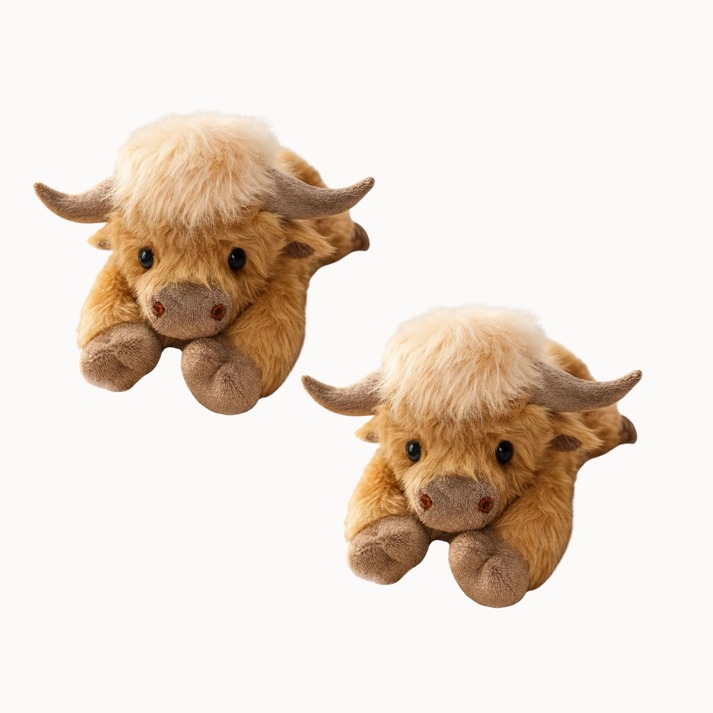 🎁Last Day Promotion 49% OFF 🐮 Highland Cow Plush – The Cozy Companion