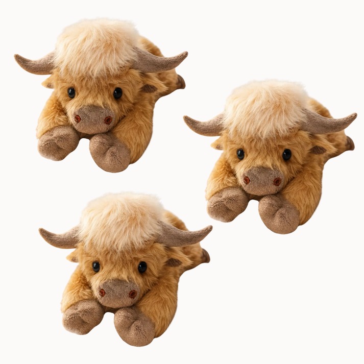🎁Last Day Promotion 49% OFF 🐮 Highland Cow Plush – The Cozy Companion