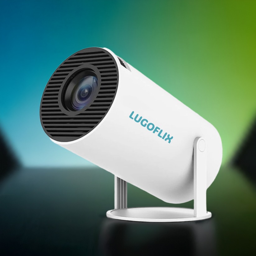 LUGOFLIX Pro 4K Projector – Cinema-Quality Portable Projector