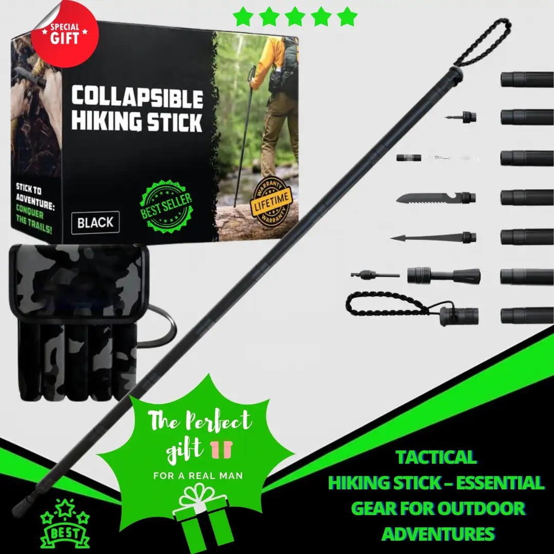 🎁 Limited Time🚶Tactical Hiking Stick – Essential Gear for Outdoor Adventures (Perfect Gift❤️)