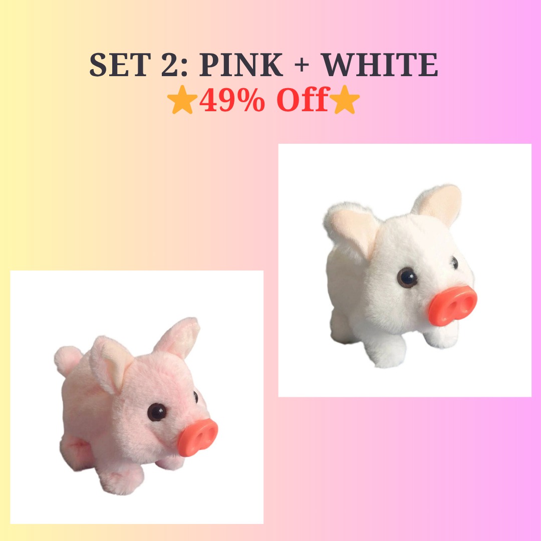 🔥LAST DAY 49% OFF 🎅Christmas Special Offer-Electric Pig Plush Realistic Toy-🎁The finest gift