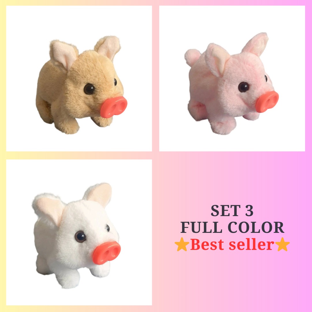 🔥LAST DAY 49% OFF 🎅Christmas Special Offer-Electric Pig Plush Realistic Toy-🎁The finest gift