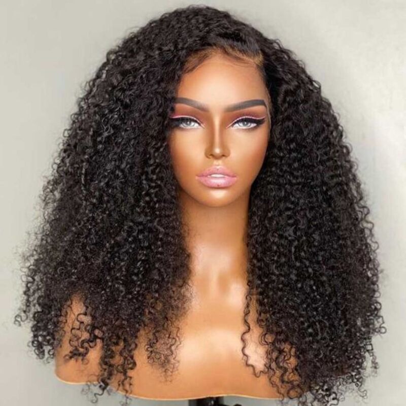 💫 Bold Volume, Beautiful Texture - Natural Curly Lace Wig for Effortless Glam