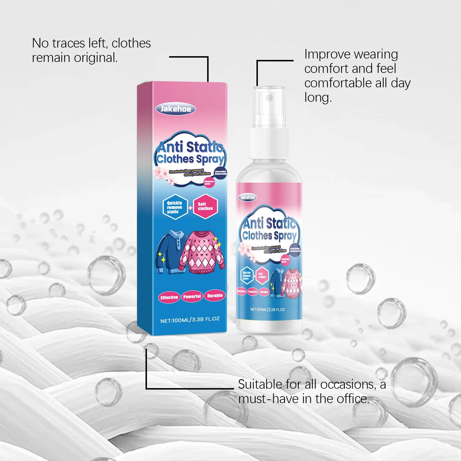 Down Jacket Dry Cleaning Agent Efficiently Cleans Stains Odors Fresh Fragrance Mild & Non Irritating Clothing Dry Cleaning Agent
