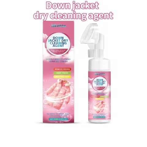 Down Jacket Dry Cleaning Agent Efficiently Cleans Stains Odors Fresh Fragrance Mild & Non Irritating Clothing Dry Cleaning Agent