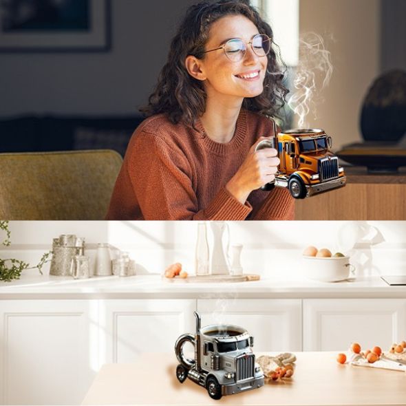Handcrafted Truck Coffee Mug