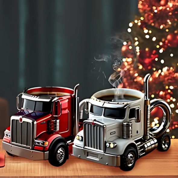 Handcrafted Truck Coffee Mug