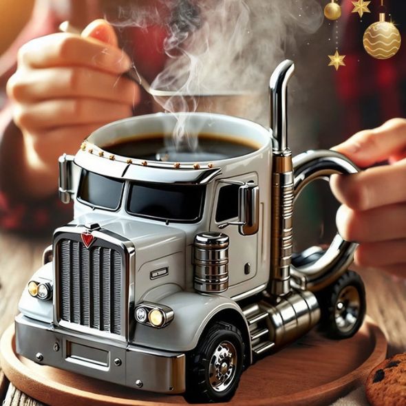 Handcrafted Truck Coffee Mug