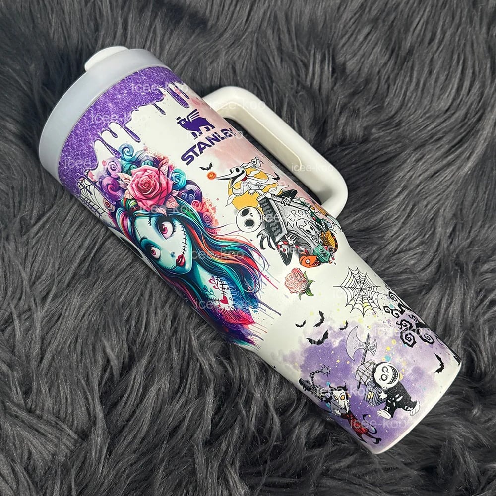 💥 2025 MEGA SALE OFF ️💥 Sally x Jack Skellington™ 40oz Glow Tumbler