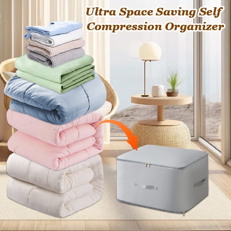 [Last Day Sale 50% OFF] Ultra Space Saving Self Compression Organizer✨
