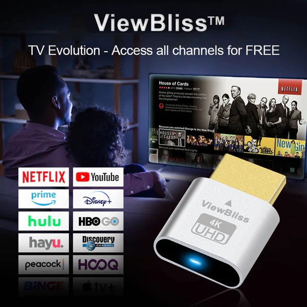 🔥LAST DAY DISCOUNT 60% OFF📺ViewBliss™ TV Streaming Device - Access All Channels for Free - No Monthly Fee