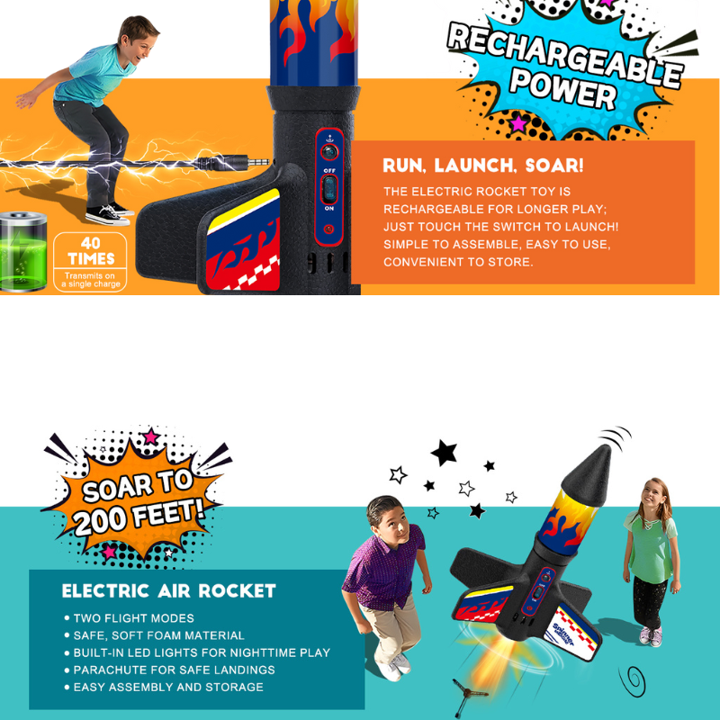 🔥Big Summer Sale 70% OFF🔥 Launch Into Fun With Rocket Launcher 🚀