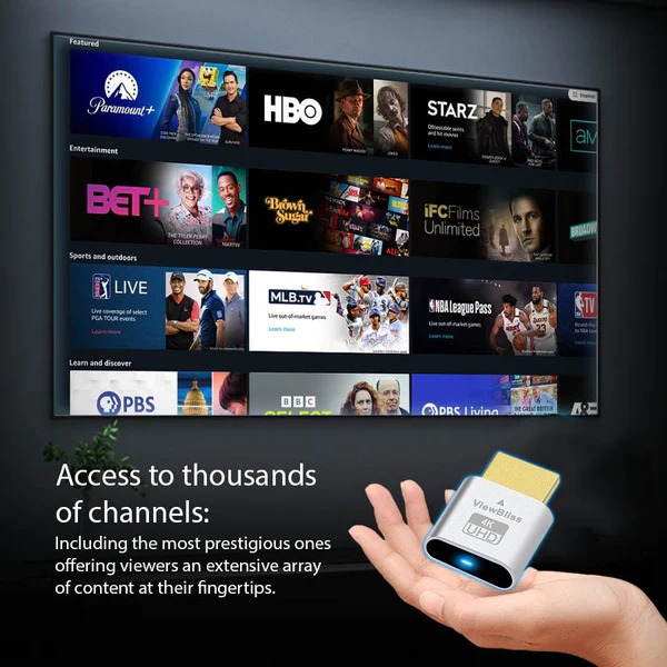 🔥LAST DAY DISCOUNT 60% OFF📺ViewBliss™ TV Streaming Device - Access All Channels for Free - No Monthly Fee