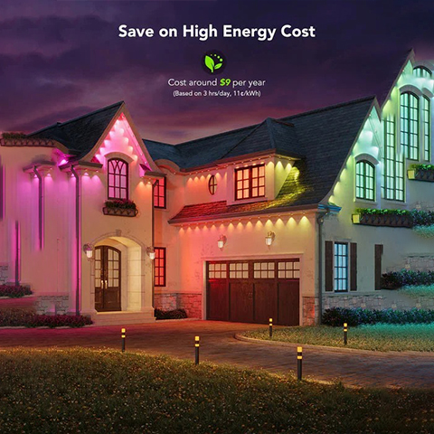 🎅 Early Christmas 49%OFF - Smart Rainbow LED Permanent Outdoor Light - Smartlight 🎁