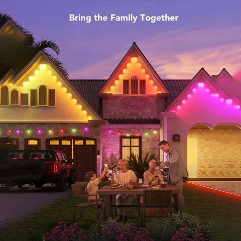 🎅 Early Christmas 49%OFF - Smart Rainbow LED Permanent Outdoor Light - Smartlight 🎁