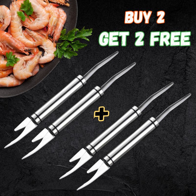 🔥Buy 1 Get 1 FREE🚀5 in 1 multifunctional shrimp line fish maw knife