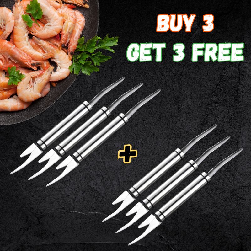 🔥Buy 1 Get 1 FREE🚀5 in 1 multifunctional shrimp line fish maw knife