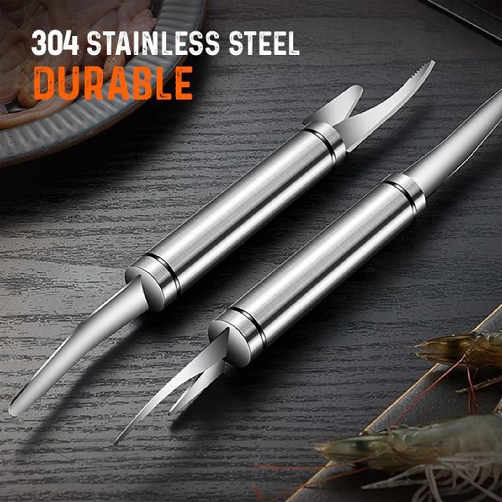 🔥Buy 1 Get 1 FREE🚀5 in 1 multifunctional shrimp line fish maw knife