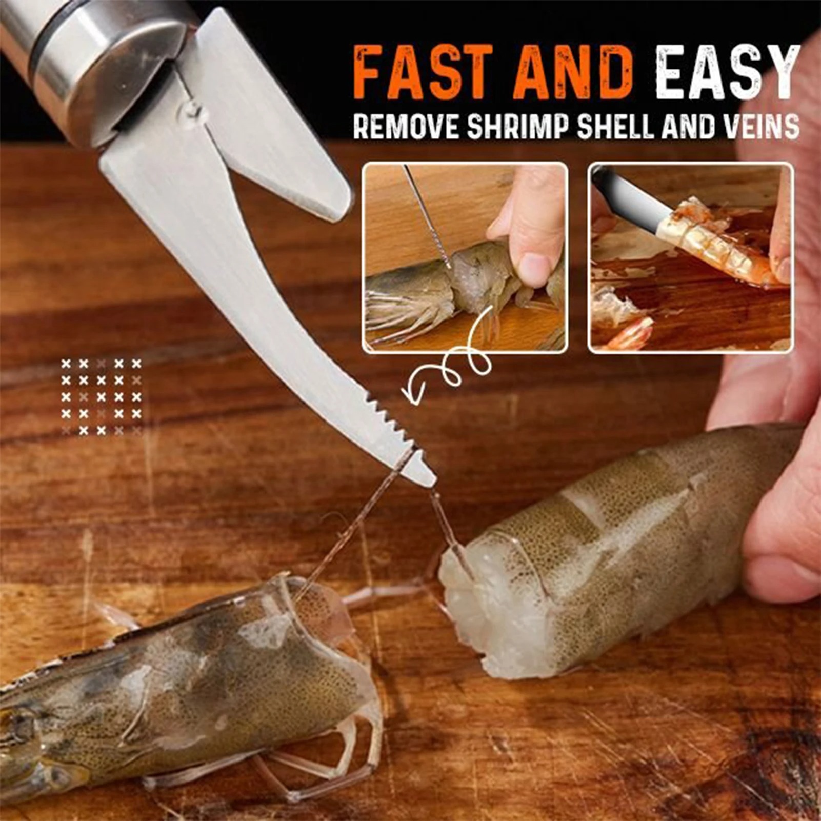 🔥Buy 1 Get 1 FREE🚀5 in 1 multifunctional shrimp line fish maw knife