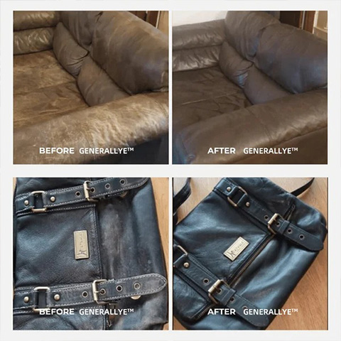 🎁 LAST DAY SALE 50% OFF 🔥 Leather & Furniture Repair Salve + Applicator Brush