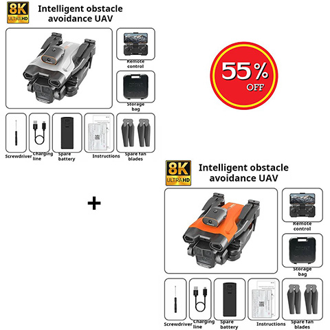 Lanus Triple Camera 8K Drone 2024 - Suitable for beginners - SALE OFF 55%