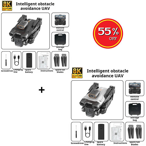 Lanus Triple Camera 8K Drone 2024 - Suitable for beginners - SALE OFF 55%