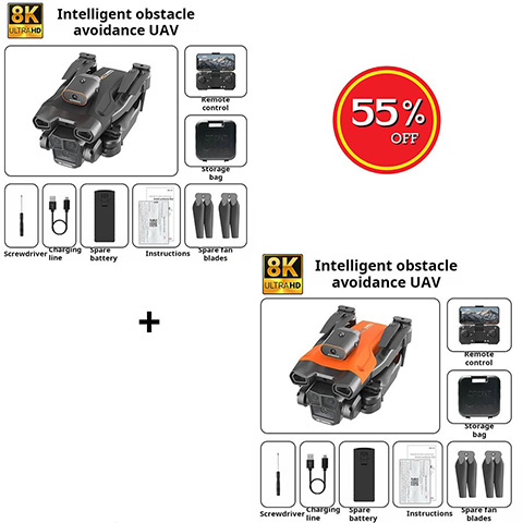 Lanus Triple Camera 8K Drone 2024 - Suitable for beginners - SALE OFF 55%