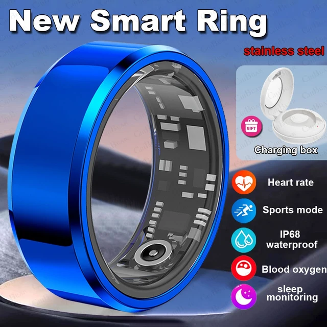 Smart Ring With IP68 Waterproof For Sports Fitness Health Suitable For Android And IOS