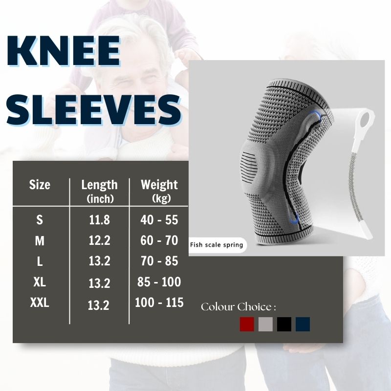 Knee Sleeves👉Get The Movement Of A Strong And Healthy Knee🙌
