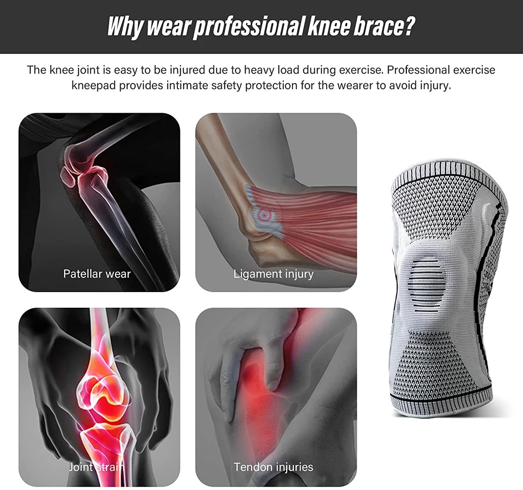 Knee Sleeves👉Get The Movement Of A Strong And Healthy Knee🙌