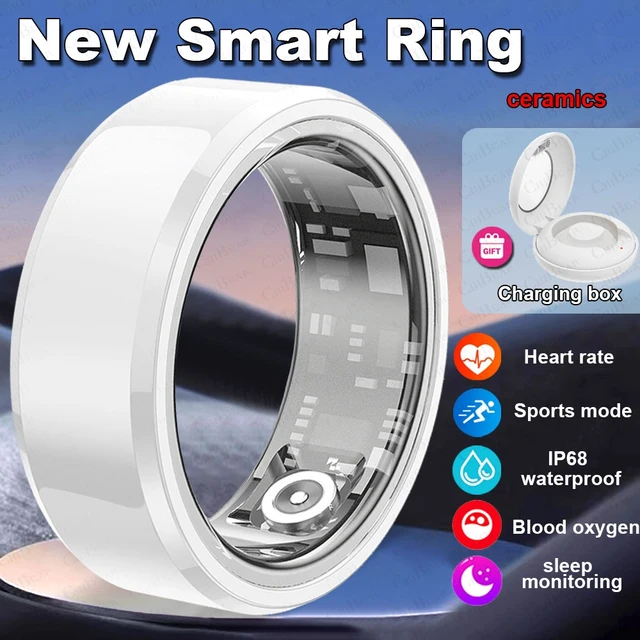 Smart Ring With IP68 Waterproof For Sports Fitness Health Suitable For Android And IOS