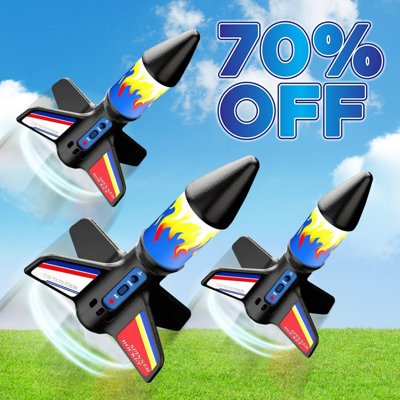 🔥Big Summer Sale 70% OFF🔥 Launch Into Fun With Rocket Launcher 🚀